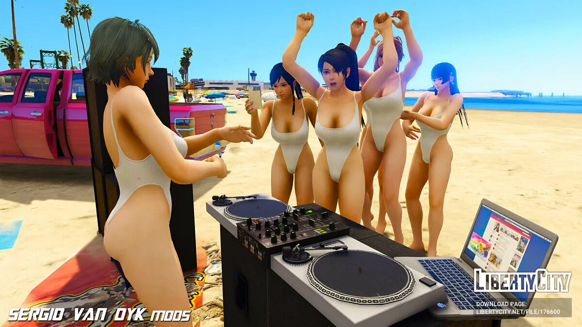 Tamaki en justaucorps / GTA 5