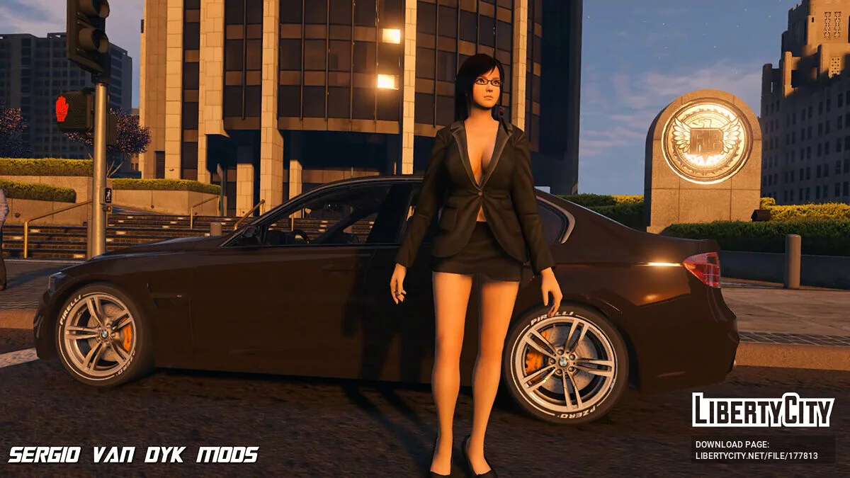 Кокоро в офісному одязі / GTA 5