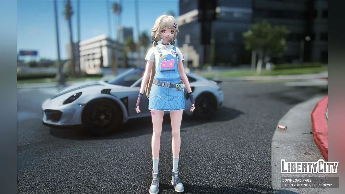 Sally из Tower of Fantasy / GTA 5