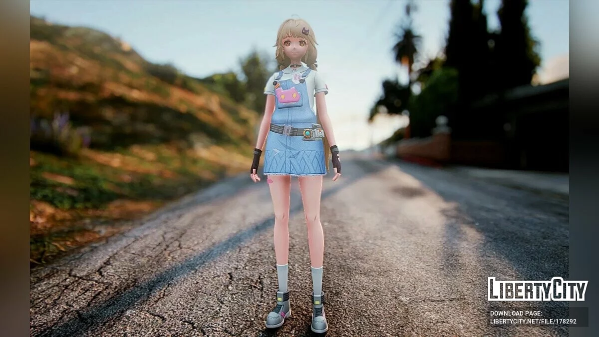 Sally из Tower of Fantasy / GTA 5