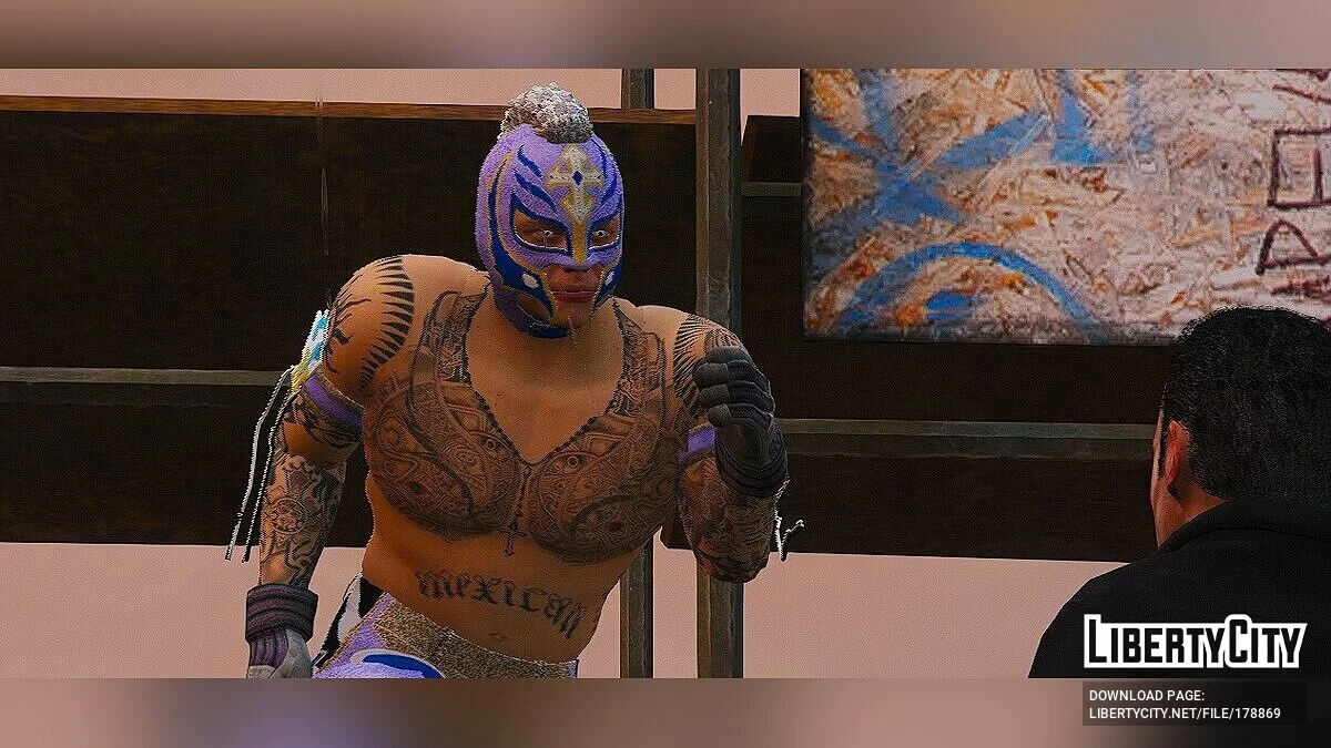 Рей Містеріо з WWE2k20 / GTA 5