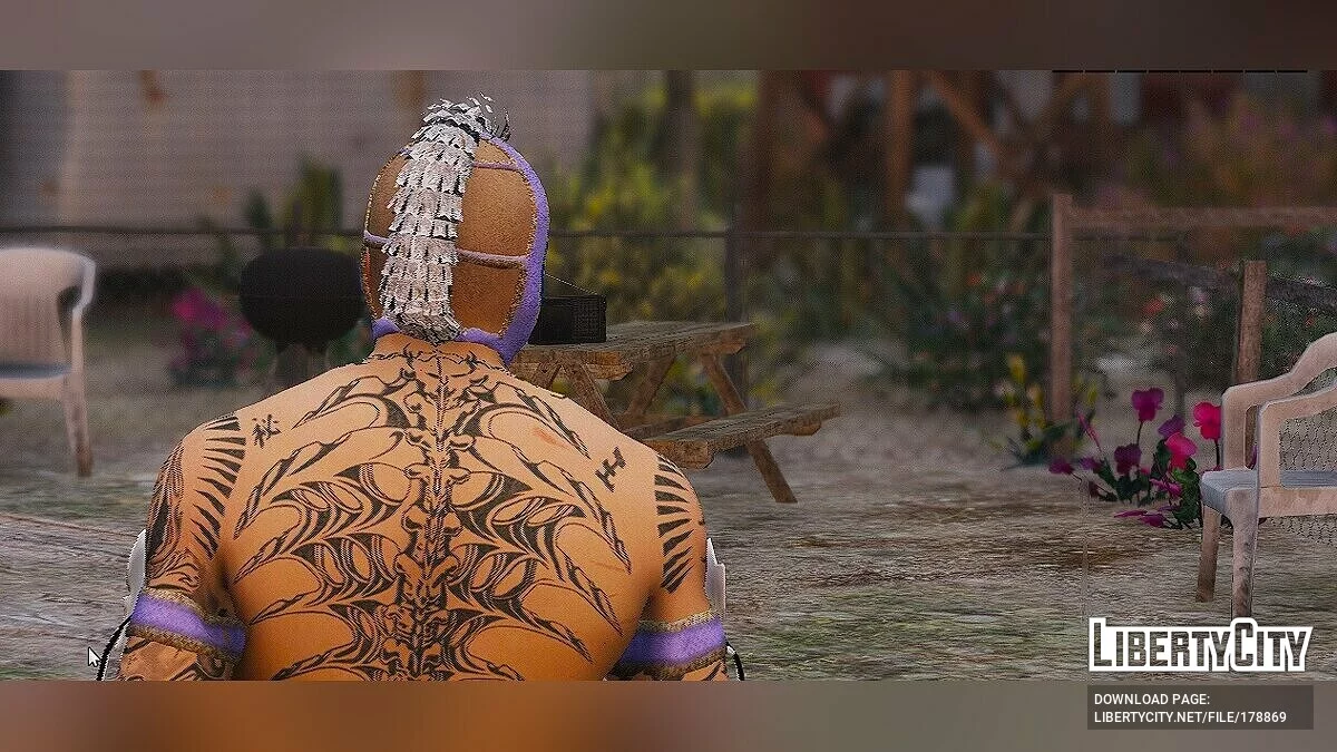 Рей Містеріо з WWE2k20 / GTA 5