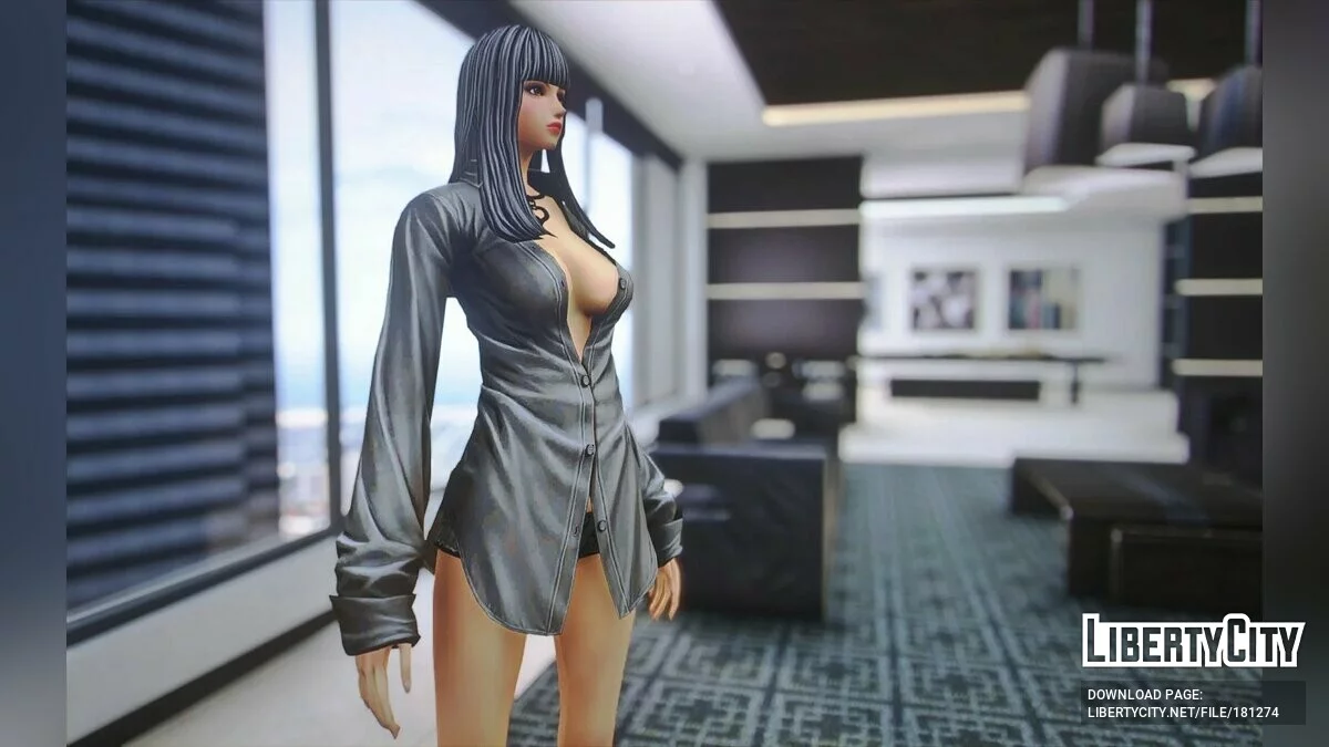 Mädchen im langen Kleid v1.0 / GTA 5