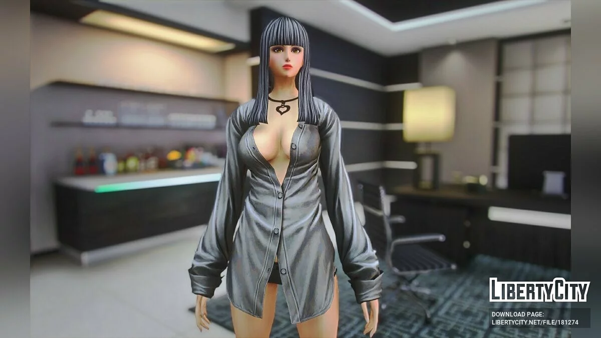 Mädchen im langen Kleid v1.0 / GTA 5