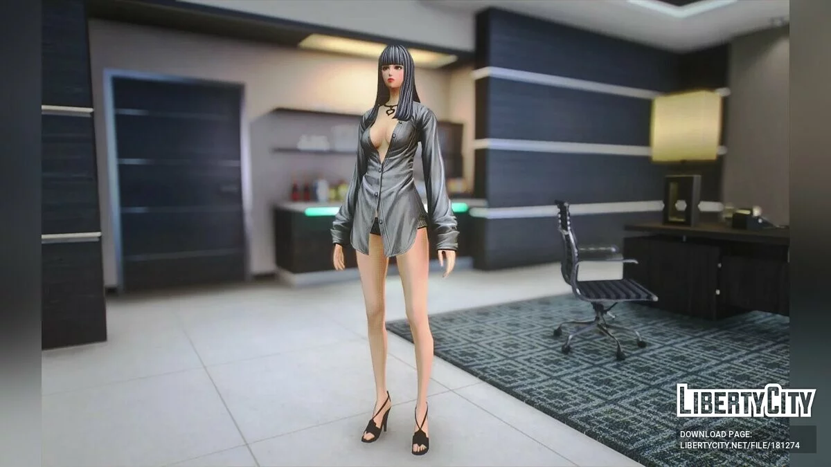 Mädchen im langen Kleid v1.0 / GTA 5