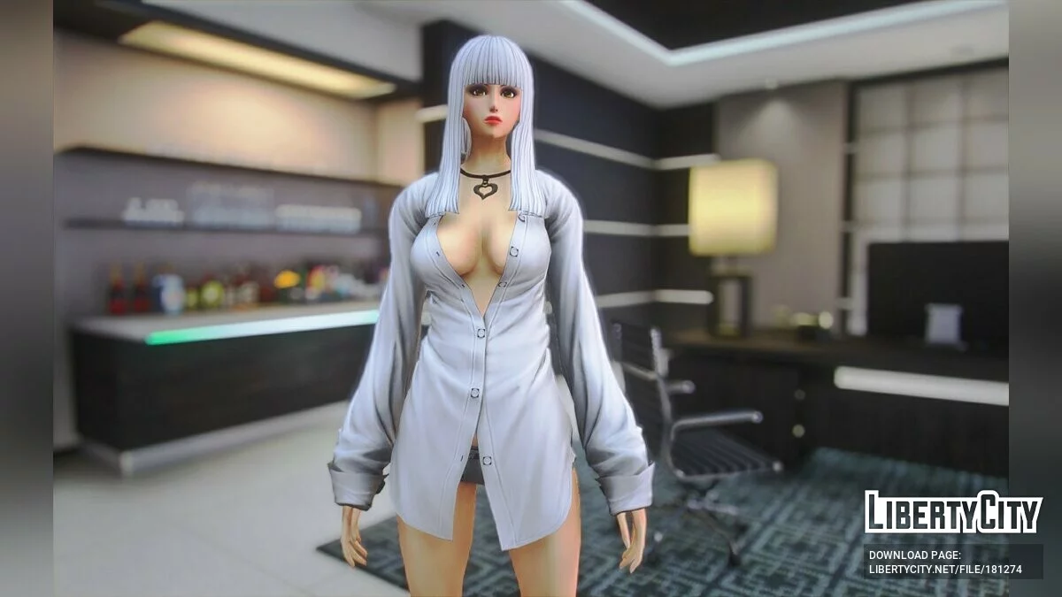 Mädchen im langen Kleid v1.0 / GTA 5