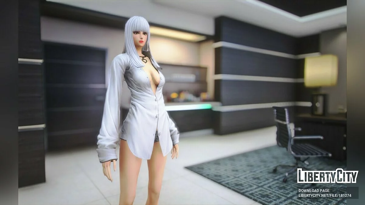 Mädchen im langen Kleid v1.0 / GTA 5