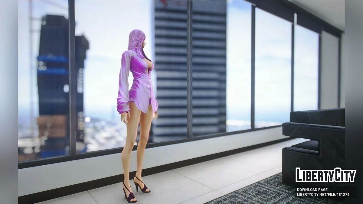 Mädchen im langen Kleid v1.0 / GTA 5