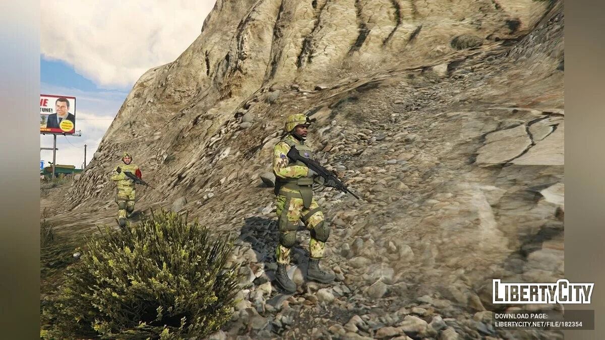 Soldado australiano / GTA 5