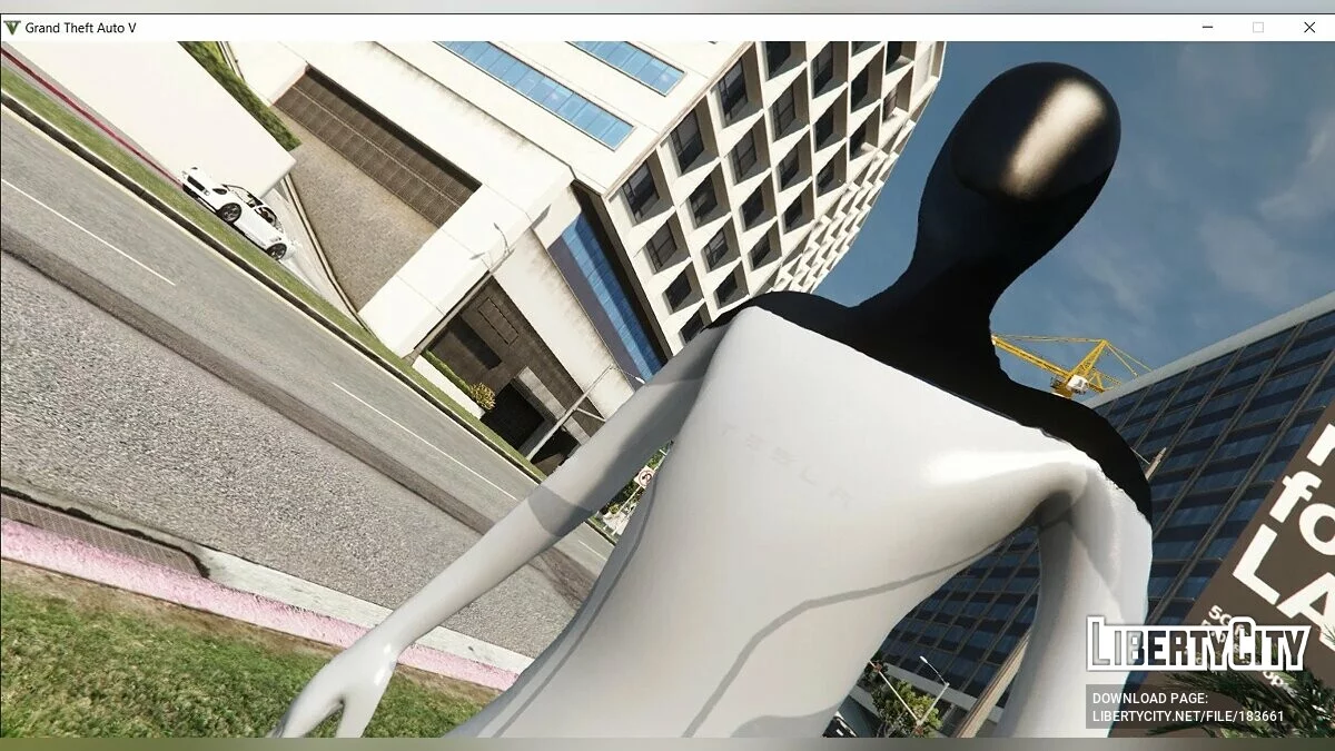 Tesla bot [Add-On Ped] 1.0 / GTA 5