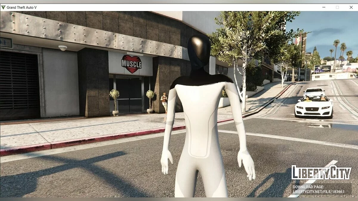 Tesla bot [Add-On Ped] 1.0 / GTA 5