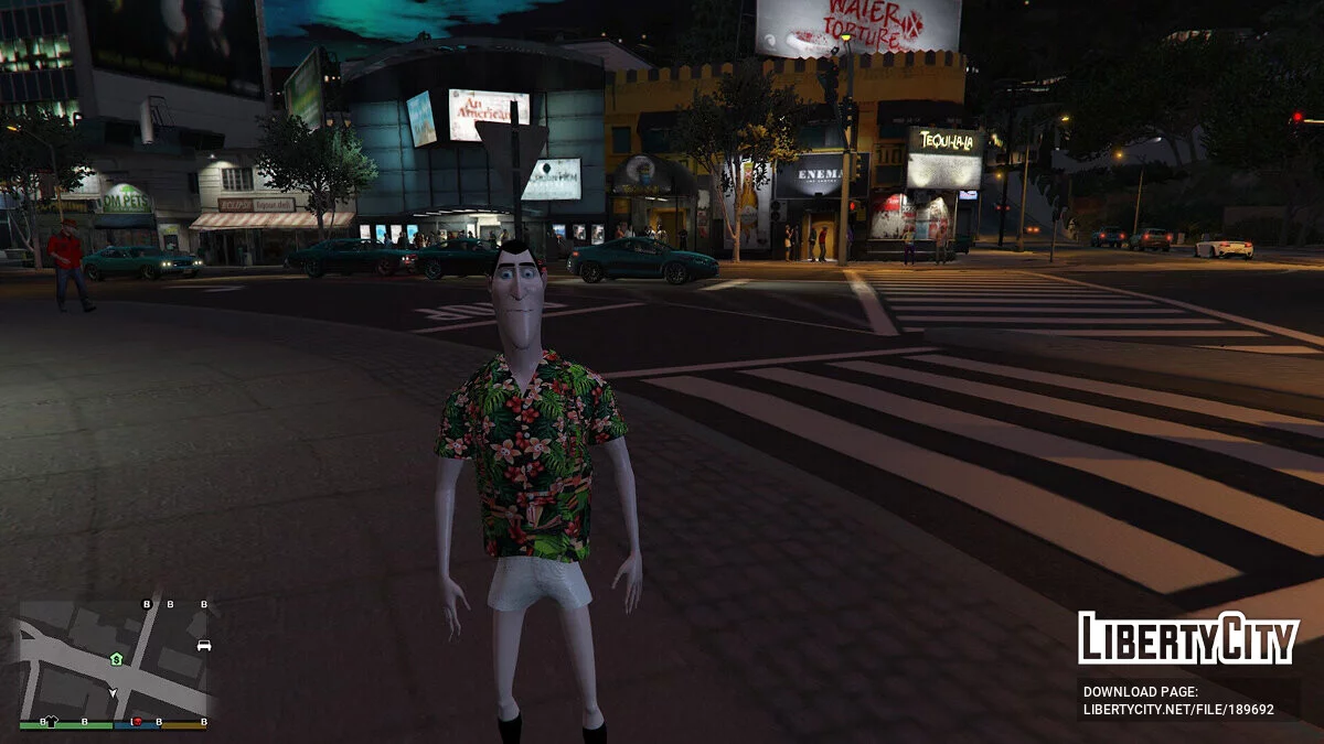 Dracula (Hotel Transylvania) v1.0 / GTA 5