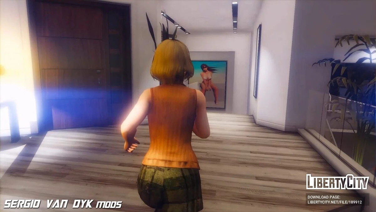 Ешлі Грем з Resident Evil 4 Remake / GTA 5