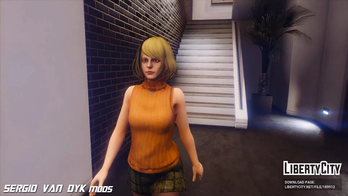 Ешлі Грем з Resident Evil 4 Remake / GTA 5