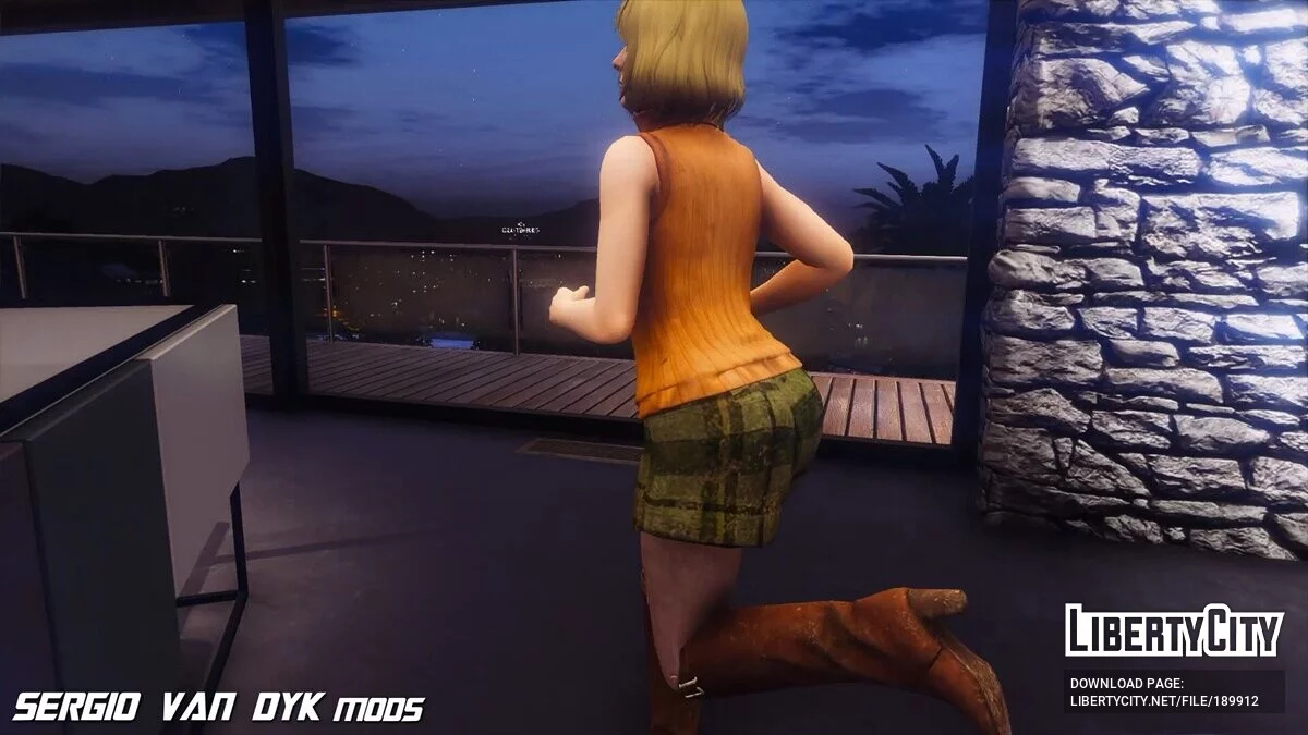 Ешлі Грем з Resident Evil 4 Remake / GTA 5