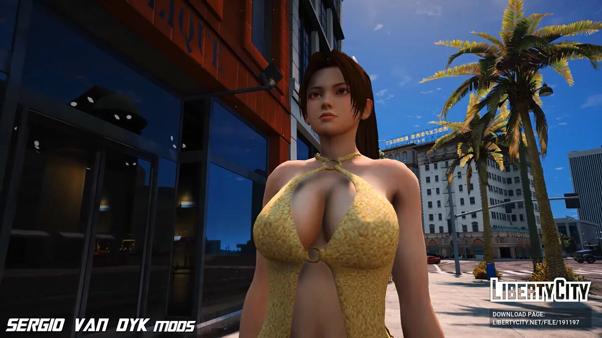 Mai Shiranui in a dress / GTA 5
