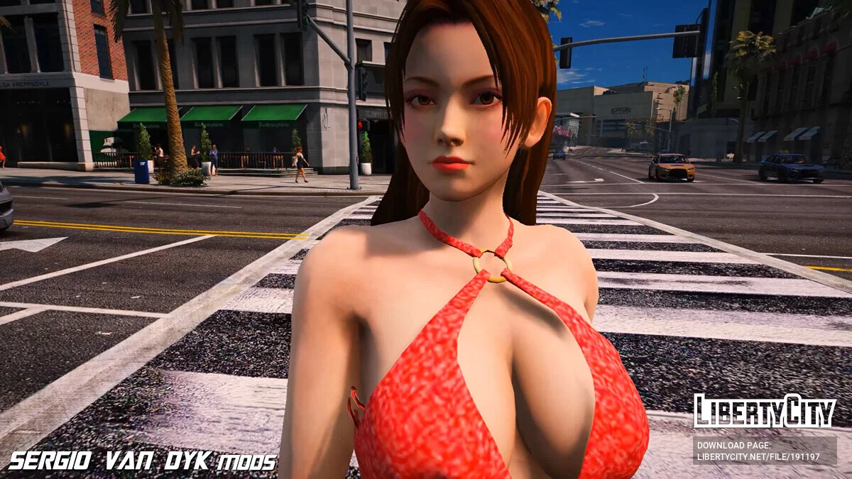 Mai Shiranui in a dress / GTA 5