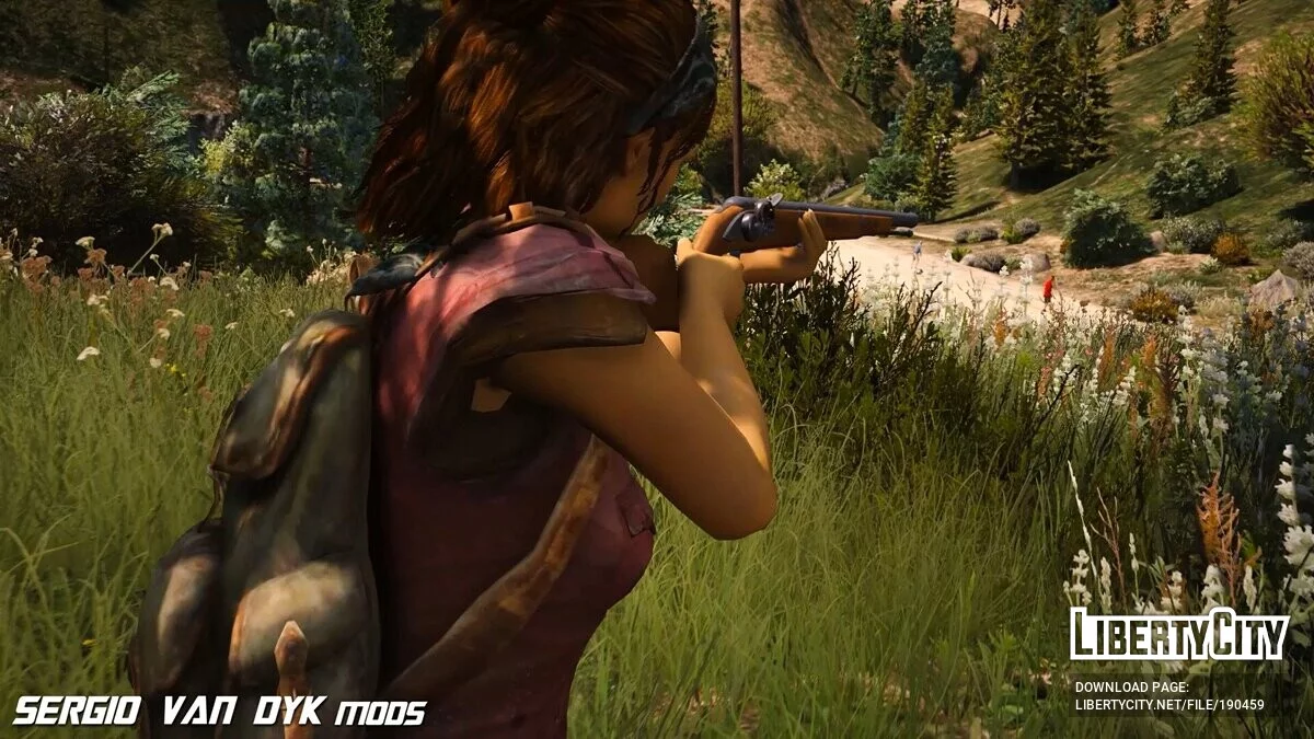 Tess from The Last Of Us / GTA 5