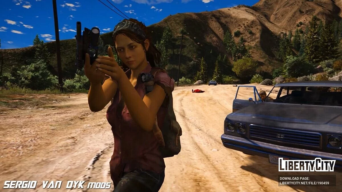 Tess from The Last Of Us / GTA 5