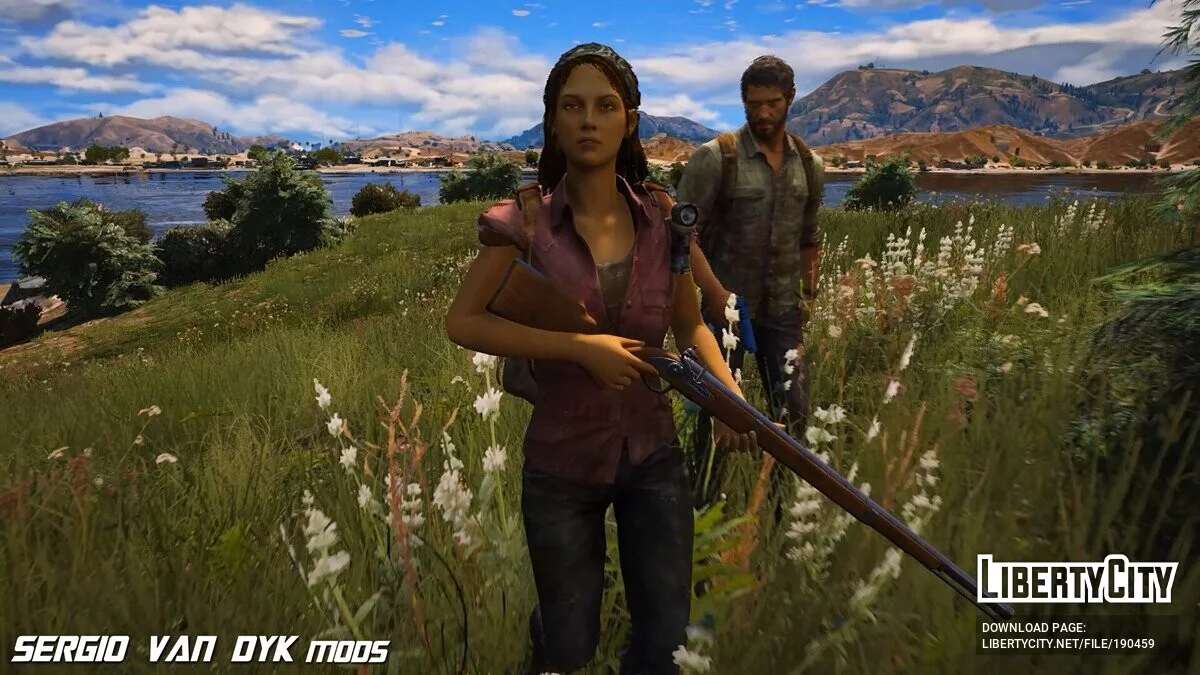 Tess from The Last Of Us / GTA 5