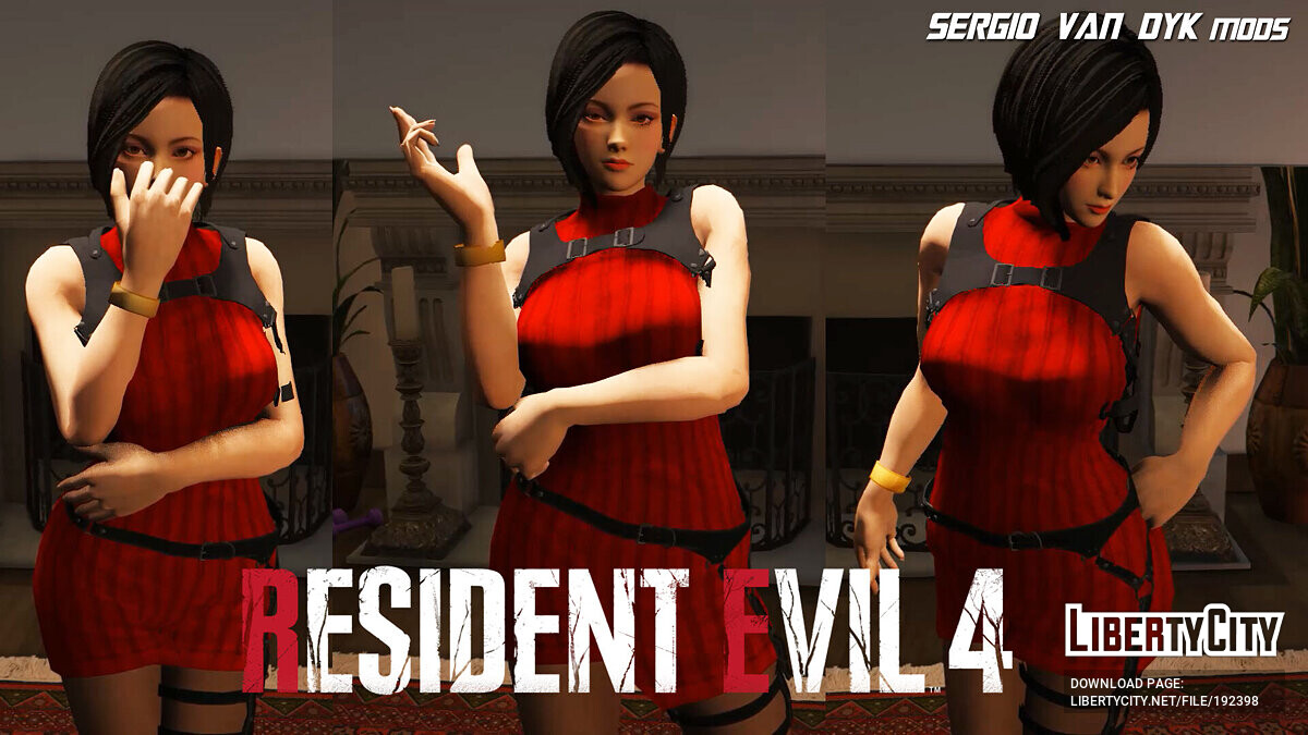 Ada Wong - RESIDENT EVIL 4 REMAKE [Add-On Ped | Replace] for GTA 5 - Картинка #1