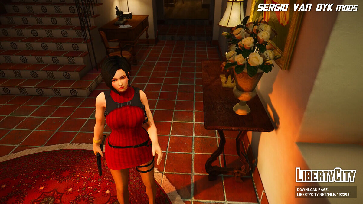 Ada Wong - RESIDENT EVIL 4 REMAKE [Add-On Ped | Replace] for GTA 5 - Картинка #2