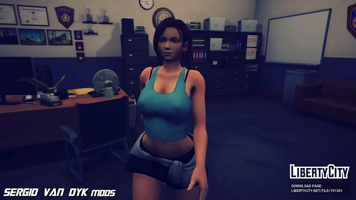 Jill Valentine Classic (Mai Shiranui) [Add-On Ped | Replace] / GTA 5