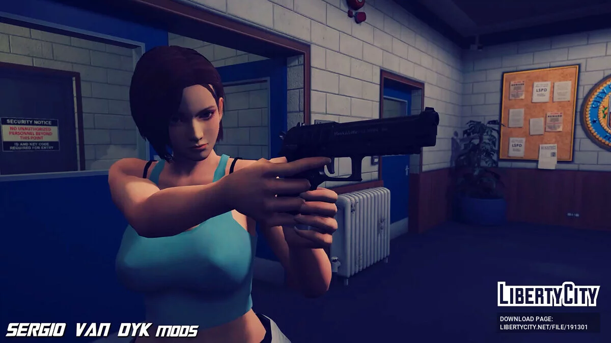 Jill Valentine Classic (Mai Shiranui) [Add-On Ped | Replace] / GTA 5