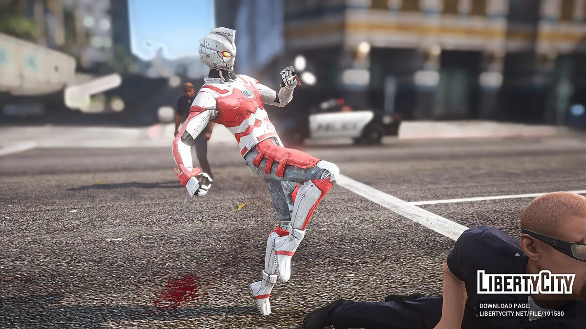 Mecha Ultraman Ace v1.0 / GTA 5
