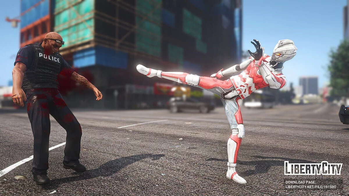Mecha Ultraman Ace v1.0 / GTA 5