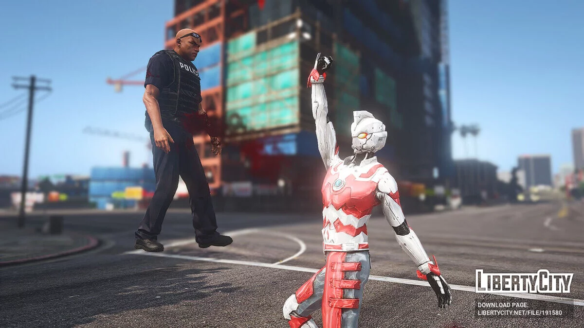 Mecha Ultraman Ace v1.0 / GTA 5