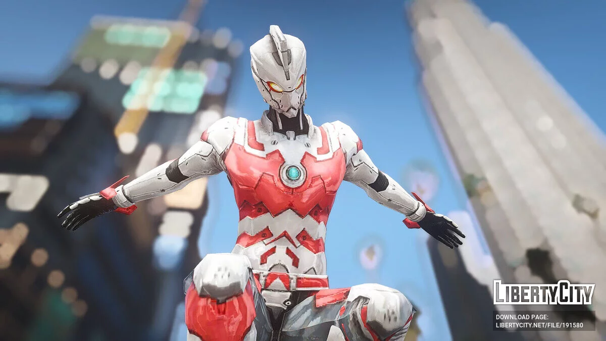 Mecha Ultraman Ace v1.0 / GTA 5