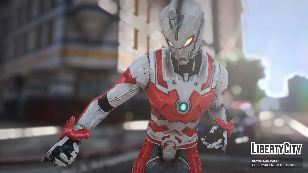 Mecha Ultraman Ace v1.0 / GTA 5