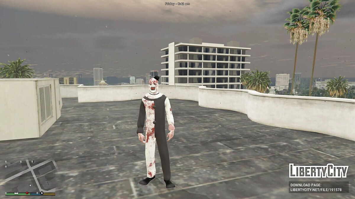 Download Terrifier - Art The Clown v2 for GTA 5