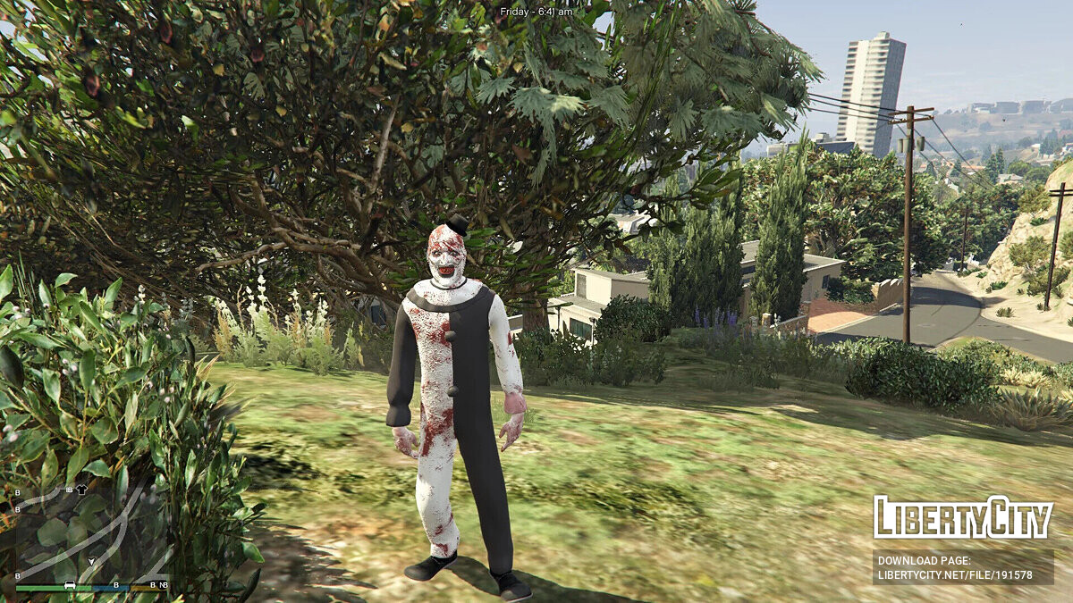 Download Terrifier - Art The Clown v2 for GTA 5