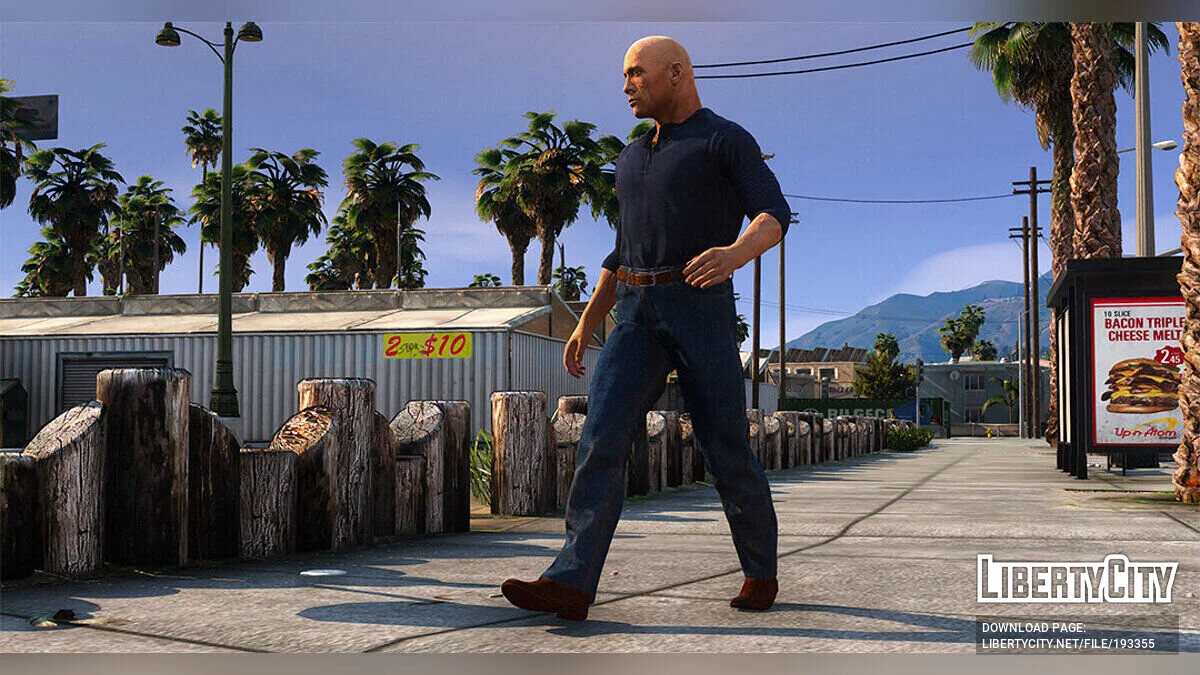 Dwayne "La Pierre" Johnson v1.1 / GTA 5