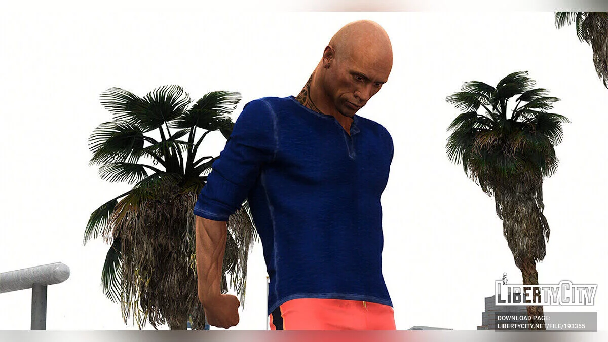 Dwayne "La Pierre" Johnson v1.1 / GTA 5
