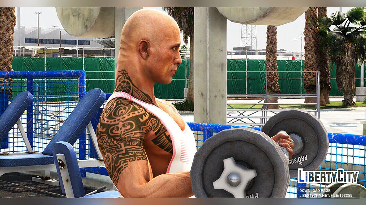 Dwayne "La Pierre" Johnson v1.1 / GTA 5