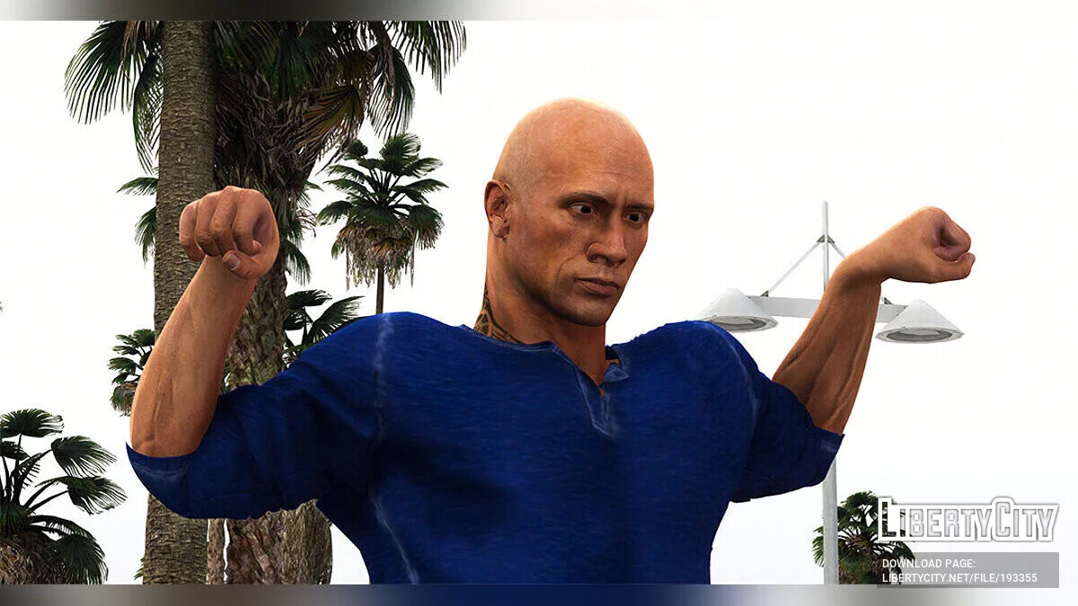 Dwayne "La Pierre" Johnson v1.1 / GTA 5