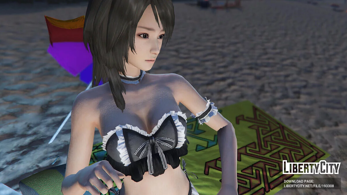 Yuri Kozukata dalam Pakaian Renang dari Fatal Frame 5 / GTA 5