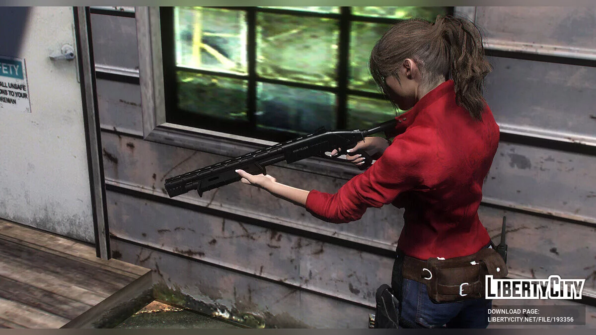 Claire Redfield de Resident Evil 2 Remake v1.5 / GTA 5