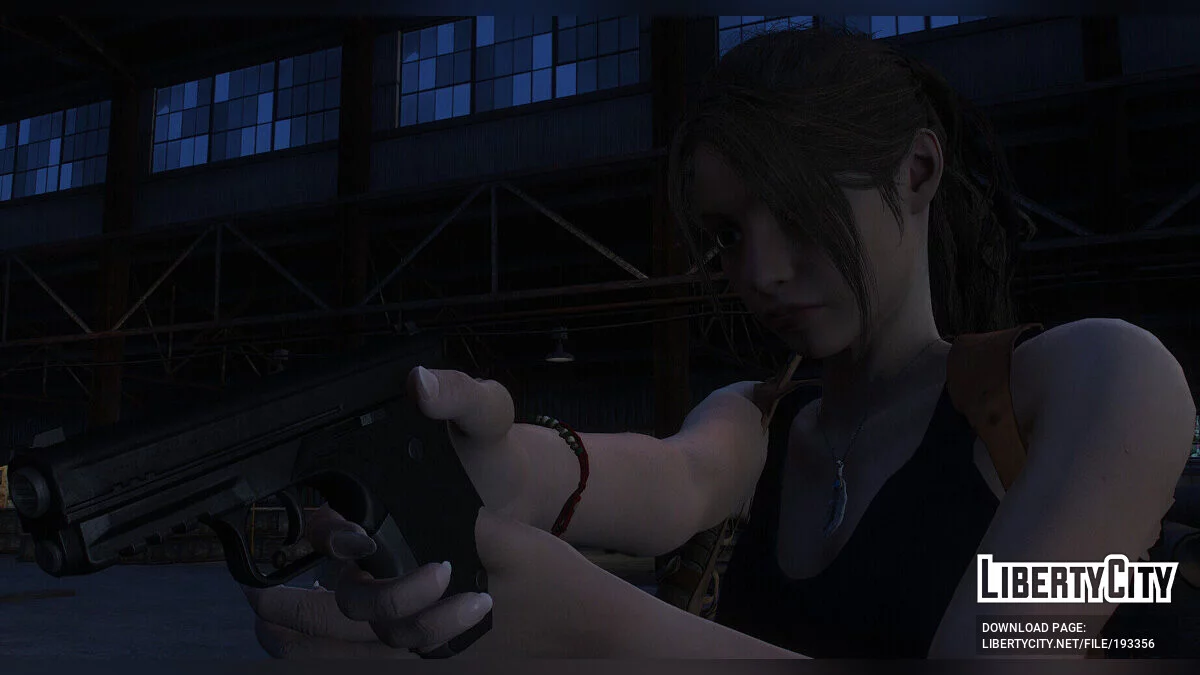 Claire Redfield de Resident Evil 2 Remake v1.5 / GTA 5