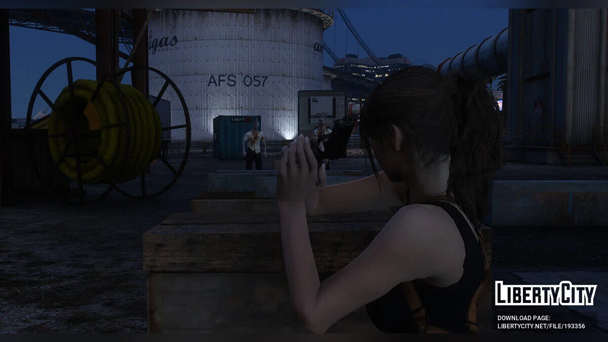 Claire Redfield de Resident Evil 2 Remake v1.5 / GTA 5
