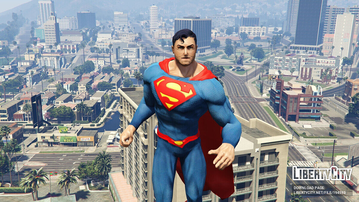 GTA 5 has its first Superman mod