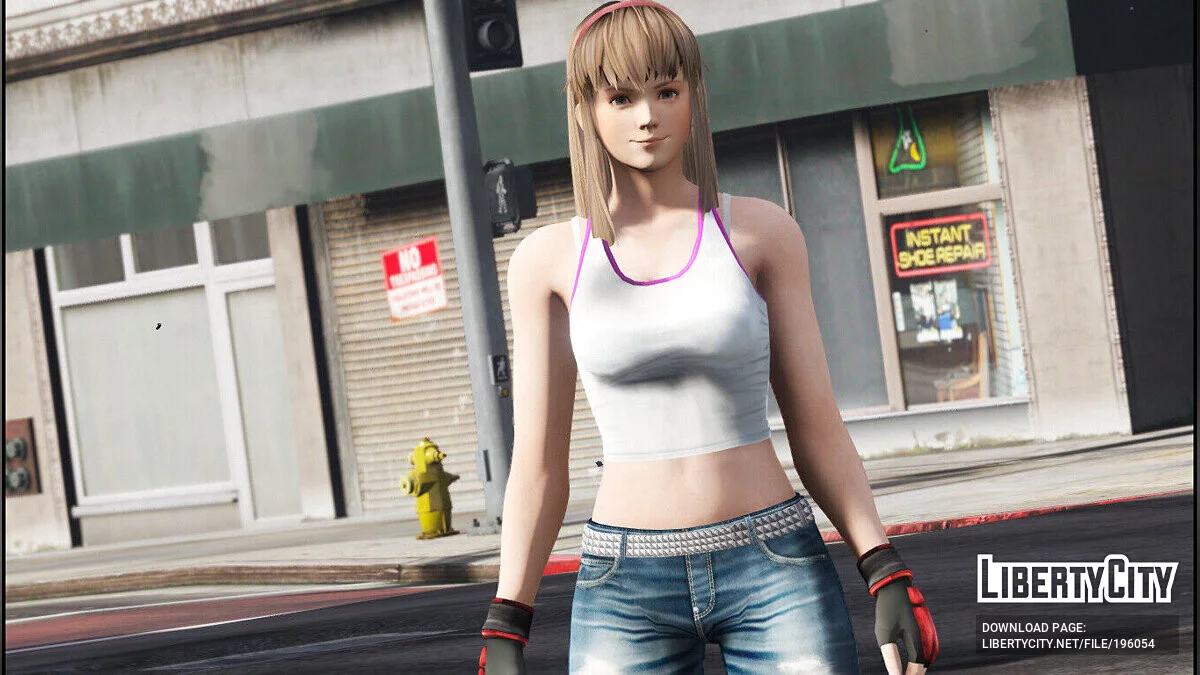 Хітомі з Dead or Alive 5 / GTA 5