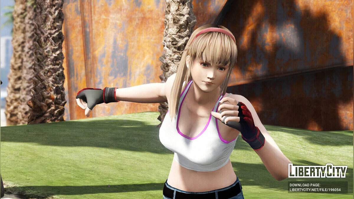 Хітомі з Dead or Alive 5 / GTA 5