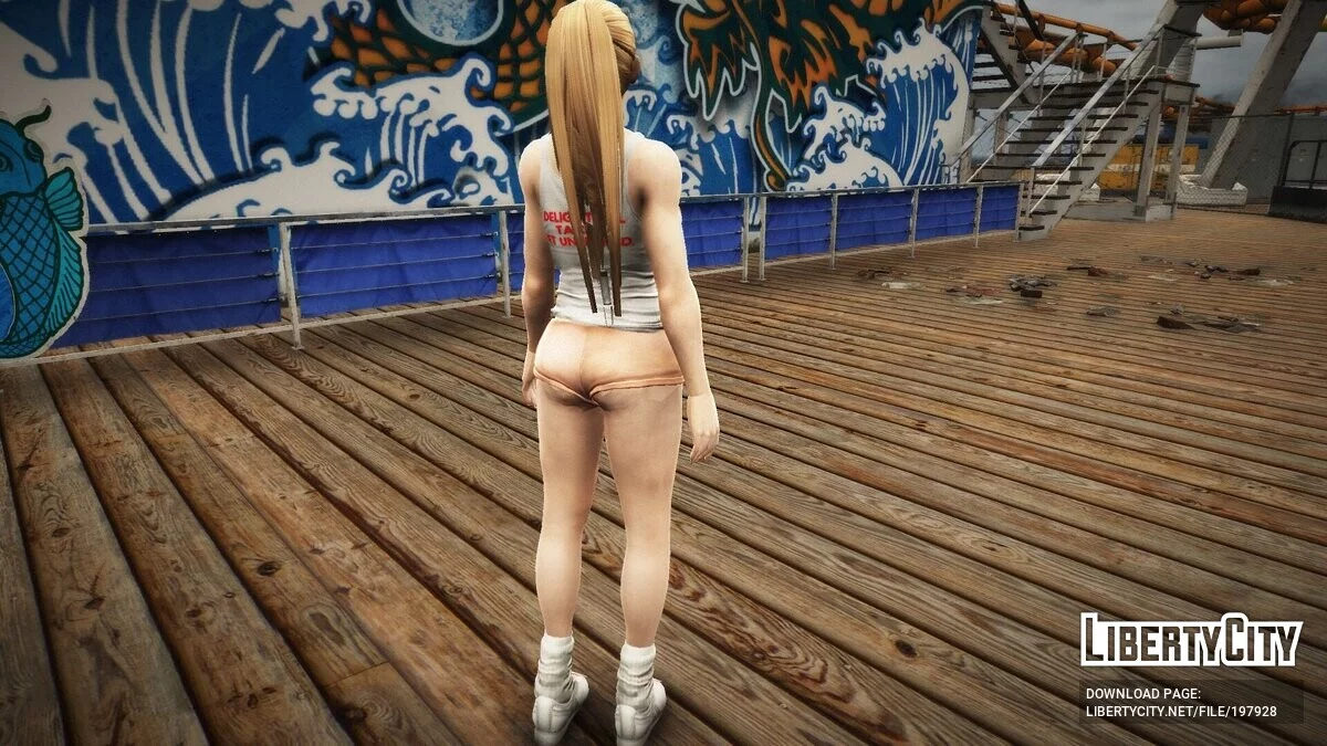 Gadis dari DOA dalam pakaian kasual / GTA 5