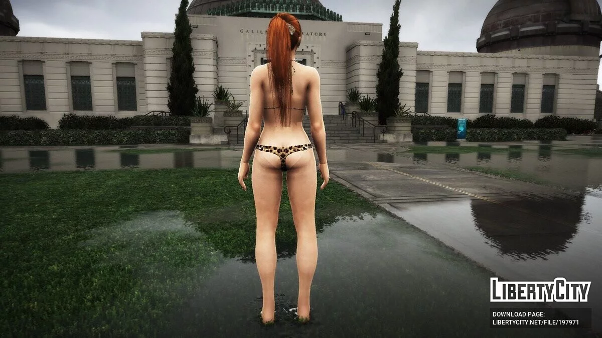 Kasumi en traje de baño cerrado / GTA 5