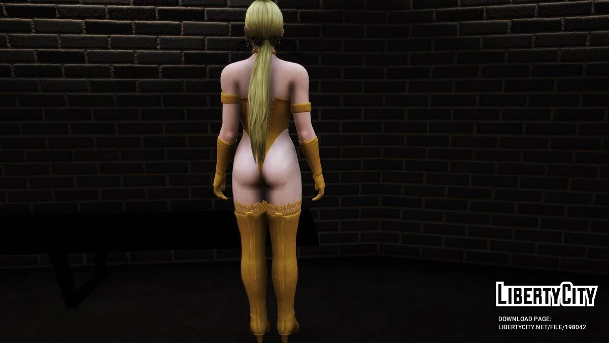 Helena de DOA con un atuendo sexy / GTA 5
