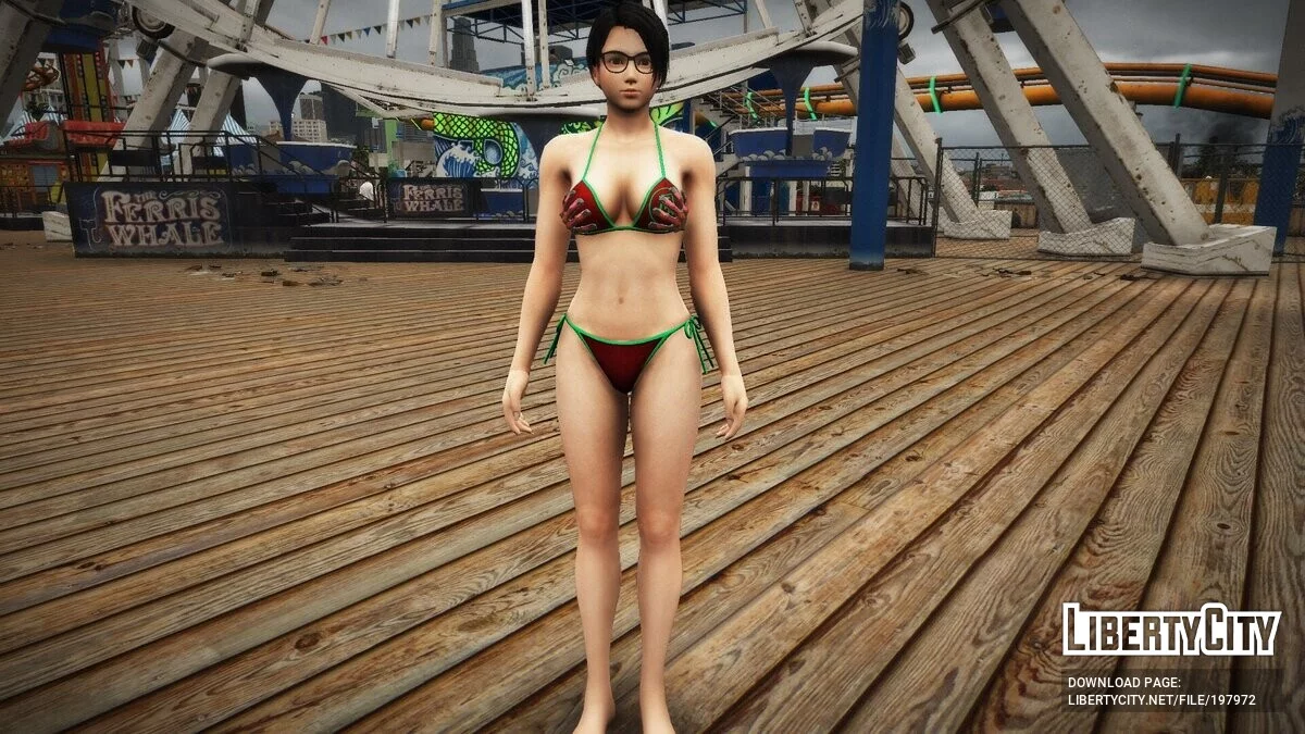 Kokoro in bikini + variasi / GTA 5